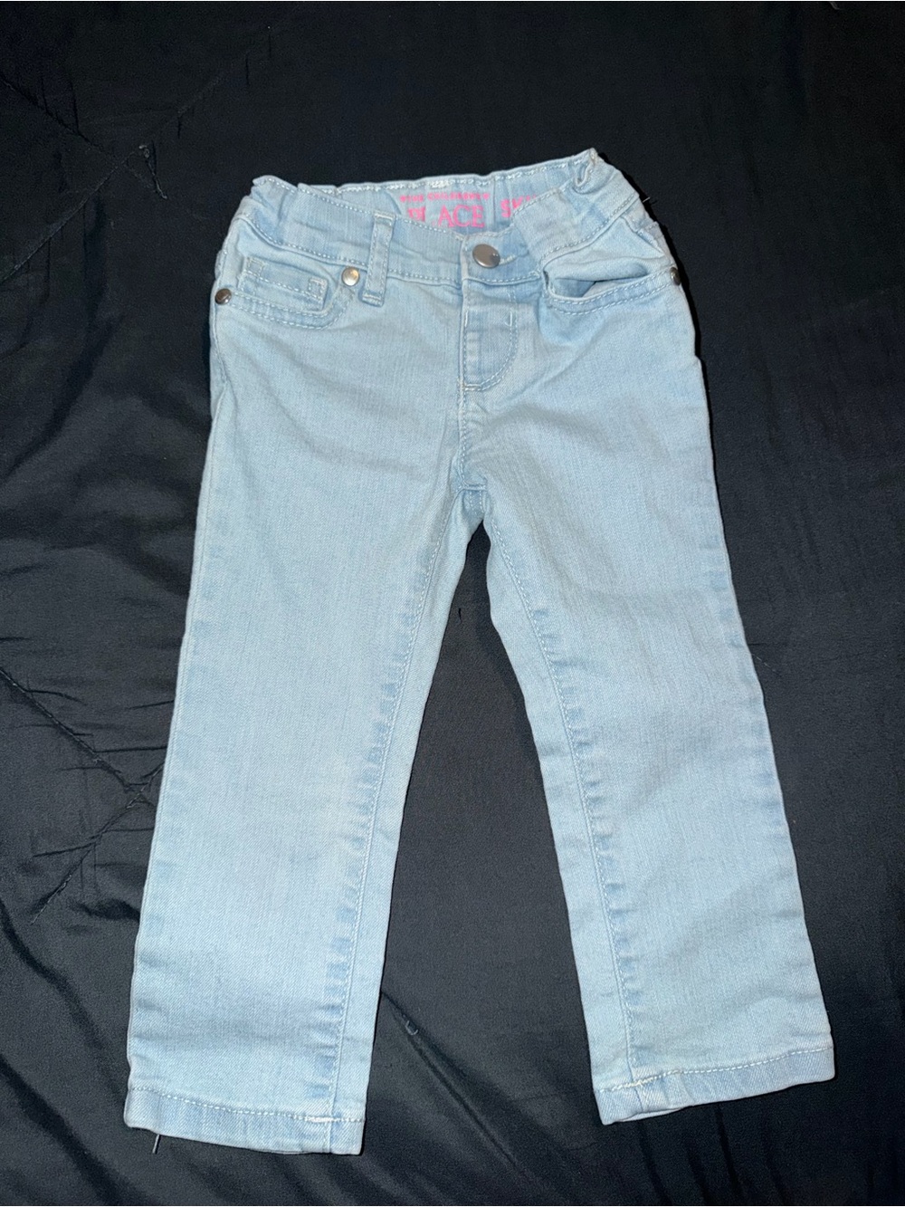 The Children's Place Pale Blue Girls Denim Pants